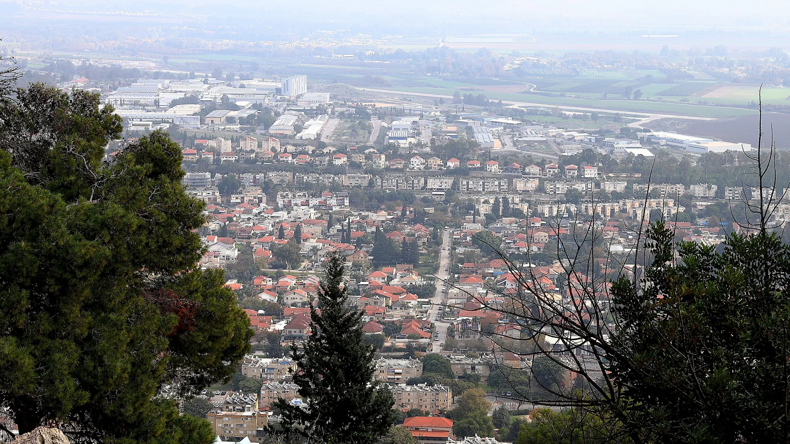 קריית שמונה, מבט מרכס רמים