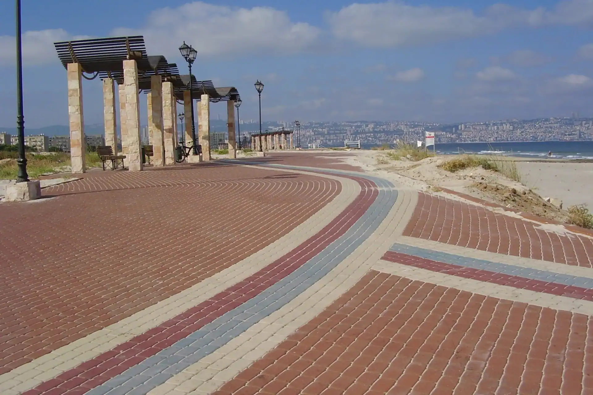 קרית ים, הטיילת לאורך החוף