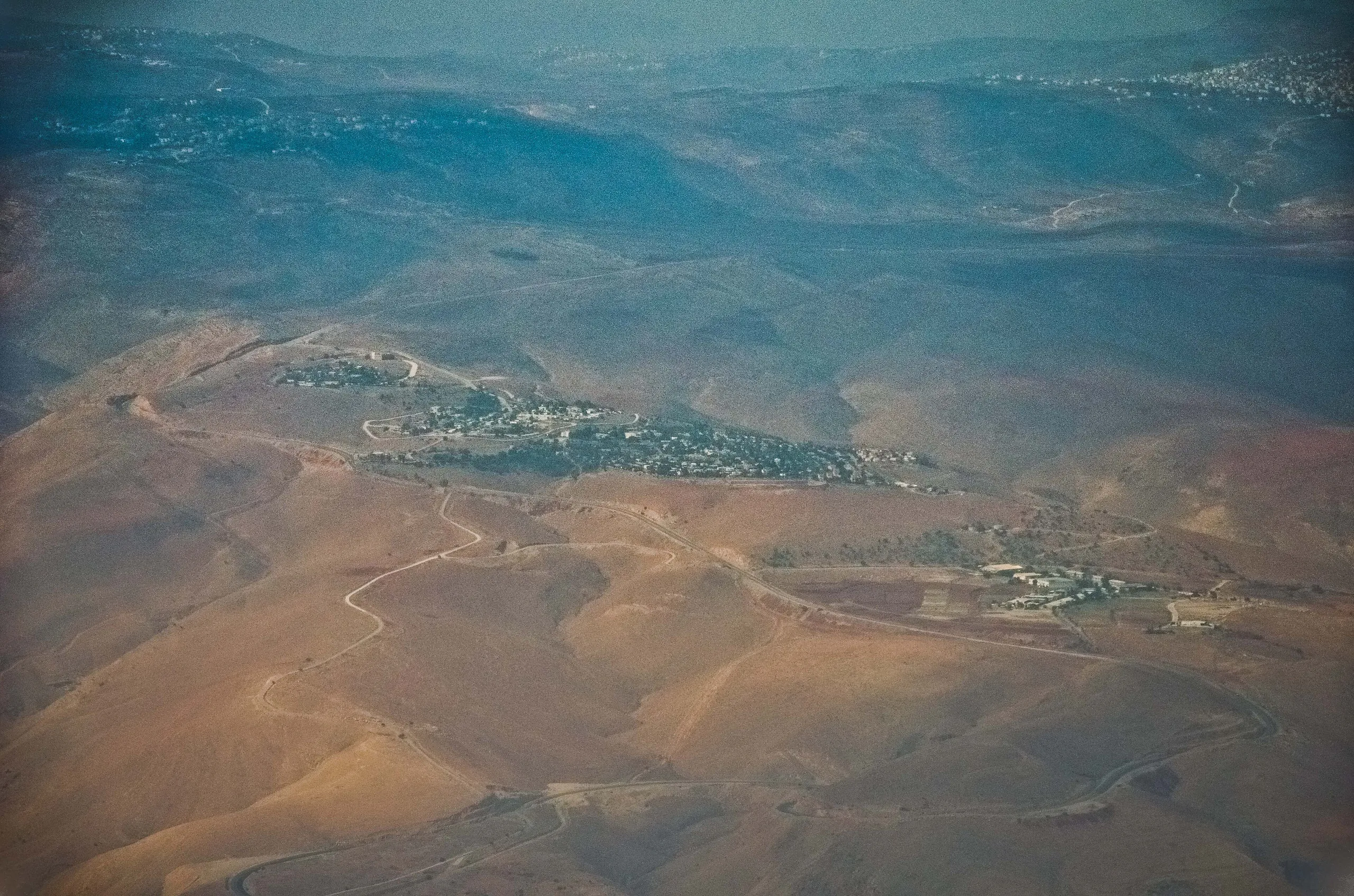 מעלה אפרים, מבט מהאוויר על היישוב
