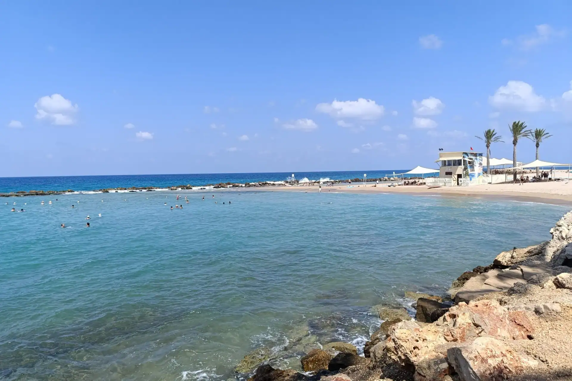 נהריה, חוף הים
