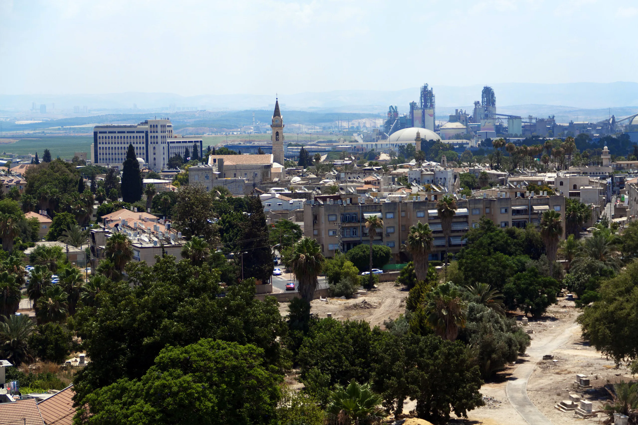 רמלה, מבט מהמגדל הלבן על העיר