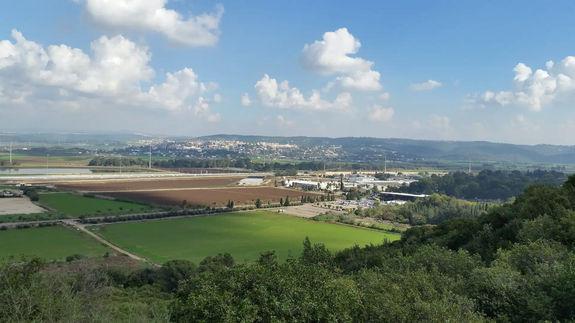 רכסים, מבט מהכרמל