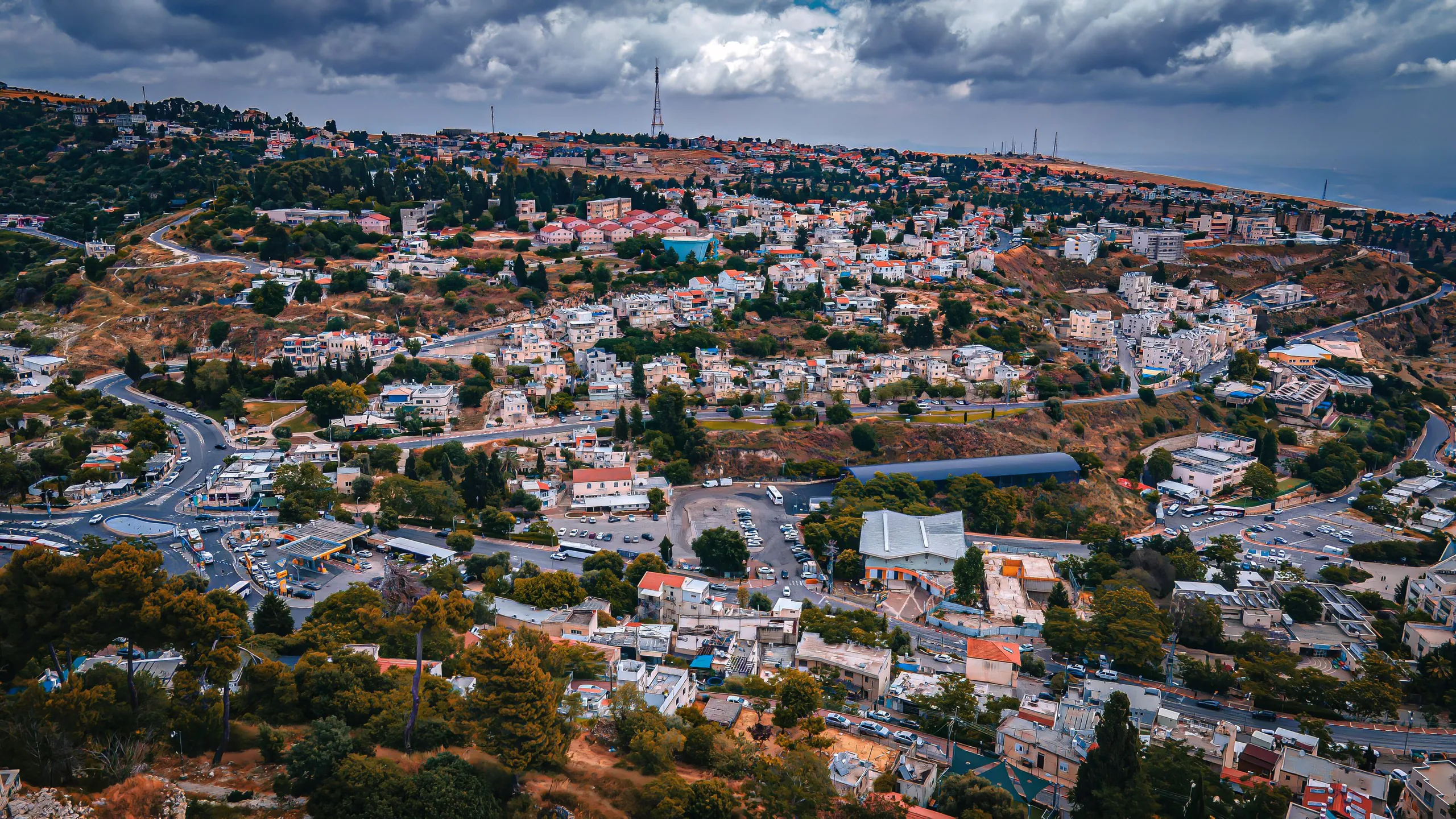 צפת, מבט על העיר והרי הגליל